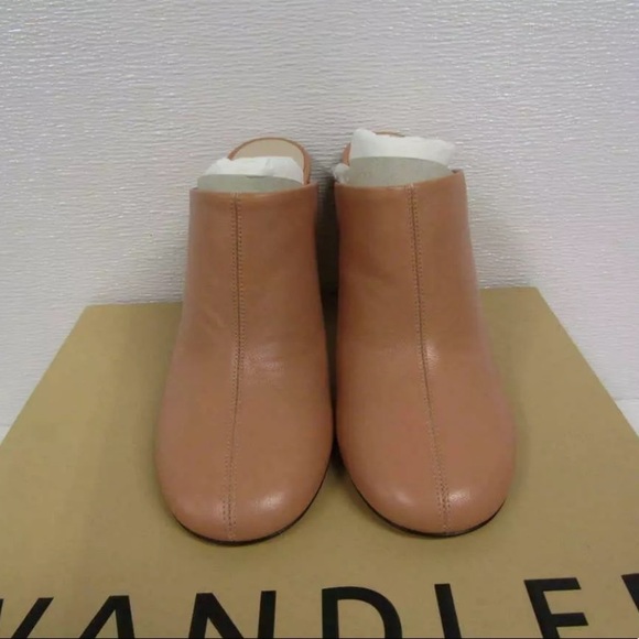Wandler | Casta Block Heel Mules Sepia Tan Size 6.5 NEW - Picture 6 of 14
